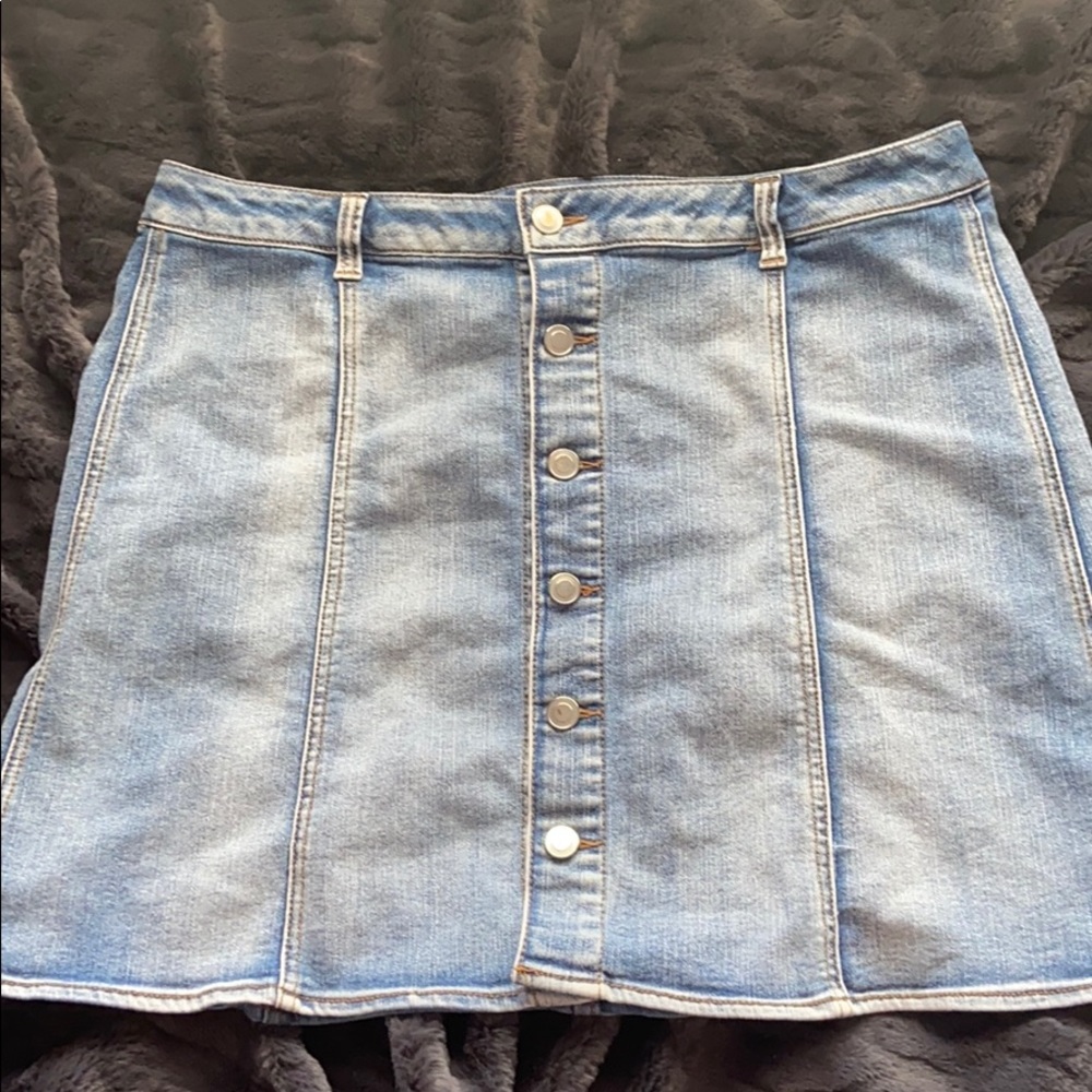 Vintage Faded Glory Jean Skirt